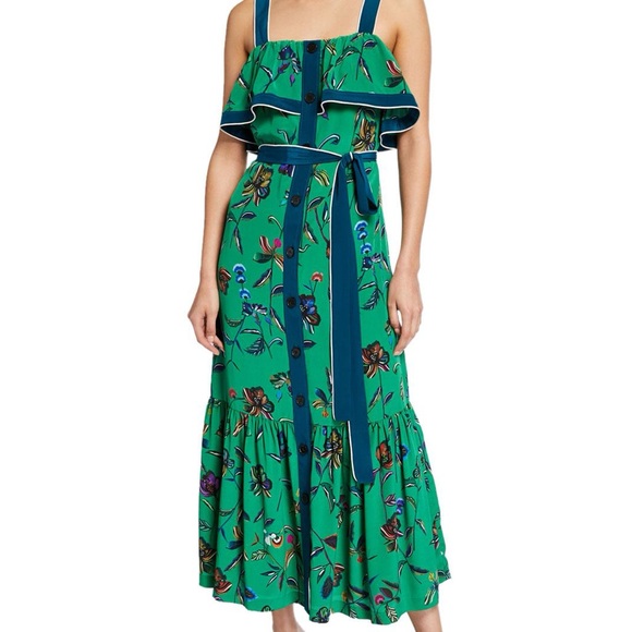NWT ($625) Derek Lam floral Maxi Dress - Picture 1 of 12